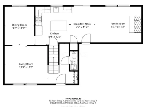 Floorplan - 3688 Carnforth Dr, Columbus, OH 43221 photo 1 of 4