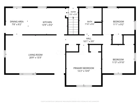 Floorplan - 587 Bethlehem Rd W, Prospect, OH 43342 photo 2 of 3