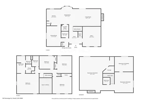 Floorplan - 96 Chenango Dr, Powell, OH 43065 photo 1 of 1