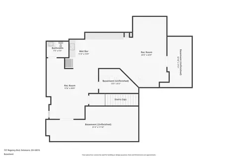 Floorplan - 727 Regency Bnd, Delaware, OH 43015 photo 3 of 4