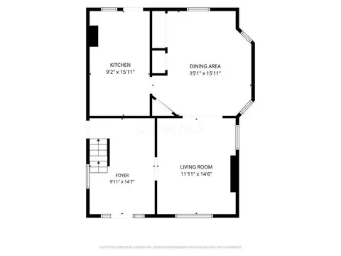 Floorplan - 124 Albert St, Cincinnati, OH 45217 photo 2 of 4