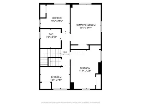 Floorplan - 124 Albert St, Cincinnati, OH 45217 photo 3 of 4