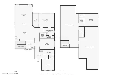 Floorplan - 119 Firenze Rd, Delaware, OH 43015 photo 2 of 2