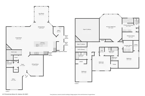 Floorplan - 6117 Brookview Manor Dr, Galena, OH 43021 photo 1 of 1