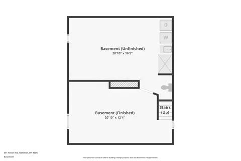Floorplan - 651 Haven Ave, Hamilton, OH 45013 photo 3 of 4