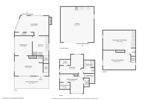 Floorplan - 651 Haven Ave, Hamilton, OH 45013 photo 4 of 4