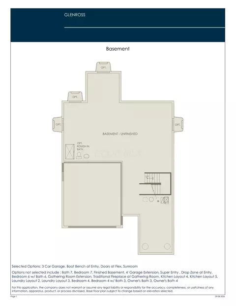 Floorplan - 106 E Wind Rd #LOT 13926, Delaware, OH 43015 photo 3 of 3