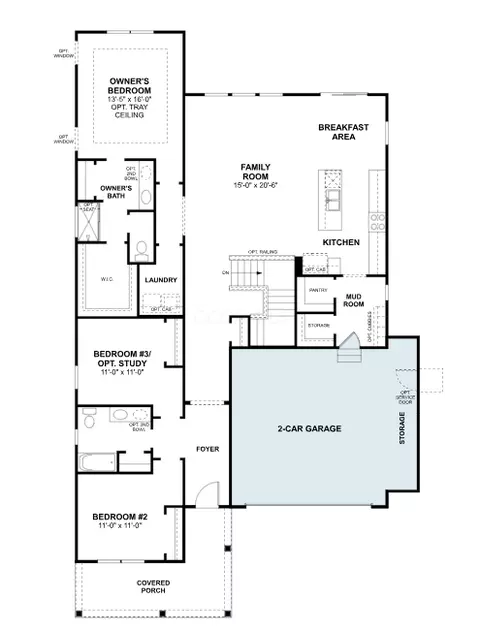 Floorplan - 540 Creekside Loop S, Pataskala, OH 43062 photo 1 of 1