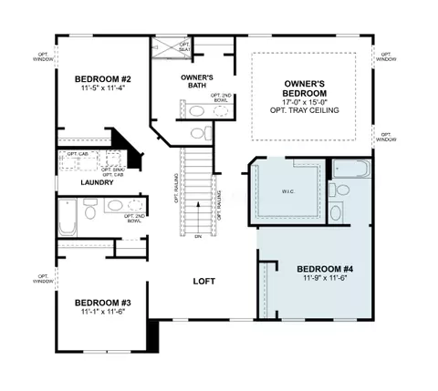 Floorplan - 538 Creekside Loop S, Pataskala, OH 43062 photo 2 of 2