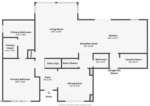 Floorplan - 1209 Apache Dr, Wauseon, OH 43567 photo 1 of 3
