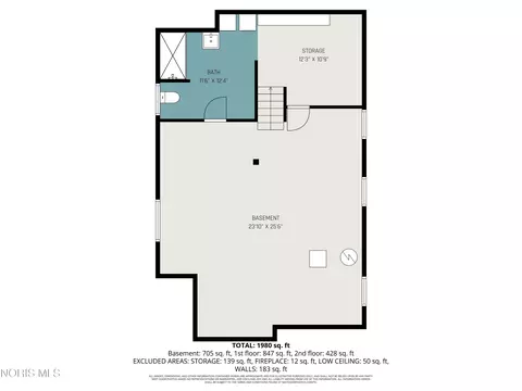 Floorplan - 2425 River Rd, Maumee, OH 43537 photo 2 of 3