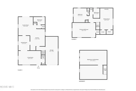 Floorplan - 418 E William St, Maumee, OH 43537 photo 1 of 3