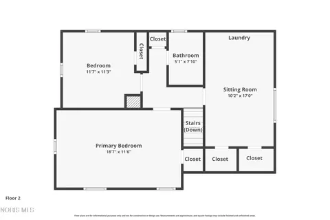 Floorplan - 418 E William St, Maumee, OH 43537 photo 2 of 3