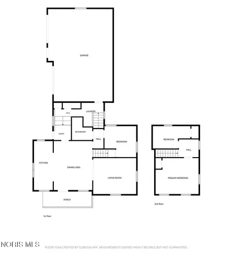 Floorplan - 413 N Adrian St, Lyons, OH 43533 photo 1 of 2