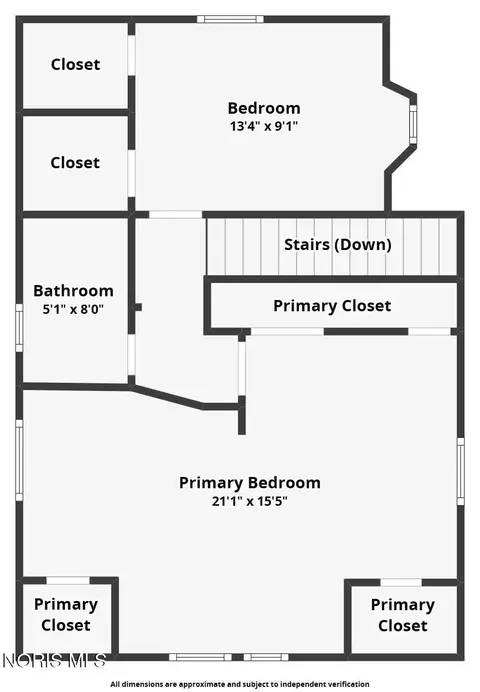 Floorplan - 825 Secor Rd, Toledo, OH 43607 photo 2 of 3