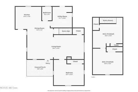Floorplan - 255 E South St, Mccomb, OH 45858 photo 3 of 3