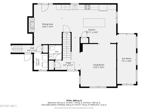 Floorplan - 3012 Heatherdowns Dr, Findlay, OH 45840 photo 2 of 5