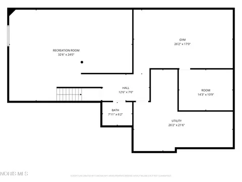 Floorplan - 1733 Spring Forest Dr, Oregon, OH 43616 photo 1 of 3