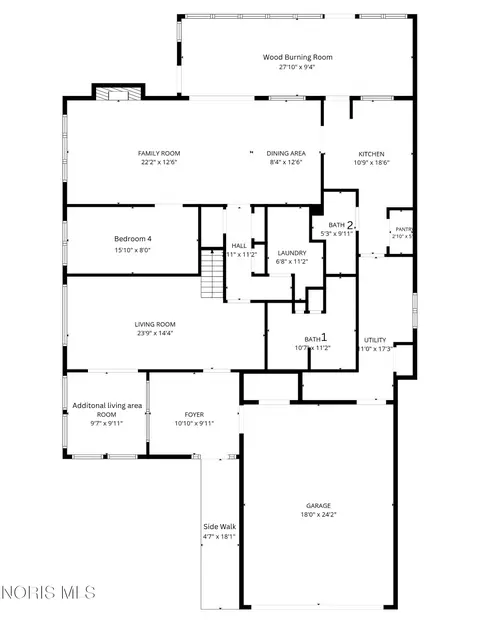 Floorplan - 212 Kaufman St, Holgate, OH 43527 photo 1 of 2