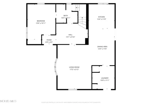 Floorplan - 216 W Cooper St, Mccomb, OH 45858 photo 1 of 3