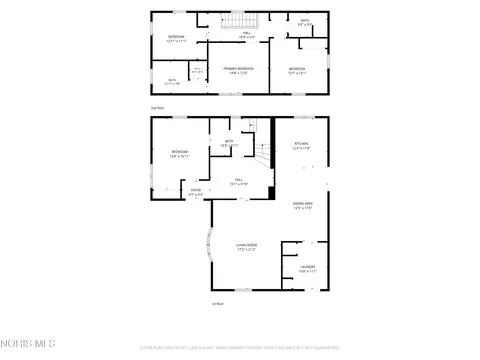 Floorplan - 216 W Cooper St, Mccomb, OH 45858 photo 2 of 3