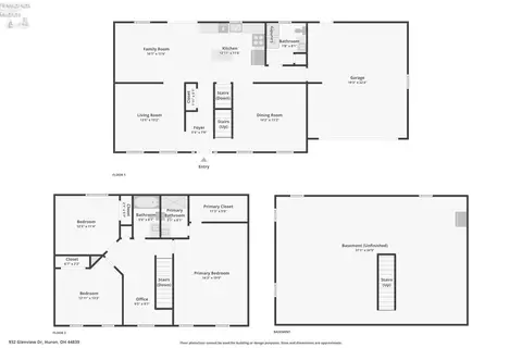 Floorplan - 932 Glenview Dr, Huron, OH 44839 photo 1 of 3