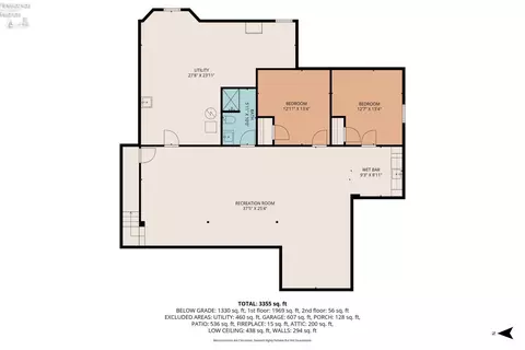 Floorplan - 5519 Manhattan Dr, Lorain, OH 44053 photo 2 of 4