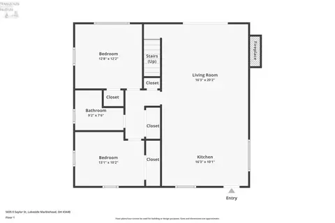 Floorplan - 5835 E Saylor St, Marblehead, OH 43440 photo 2 of 3