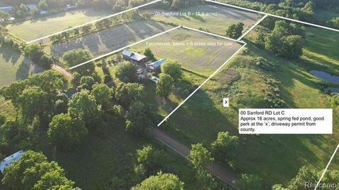 00 Sanford Lot C Sanford Rd, Howell, MI 48855