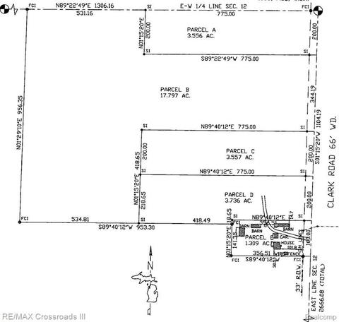 00000 Clark Rd, Belleville, MI 48111