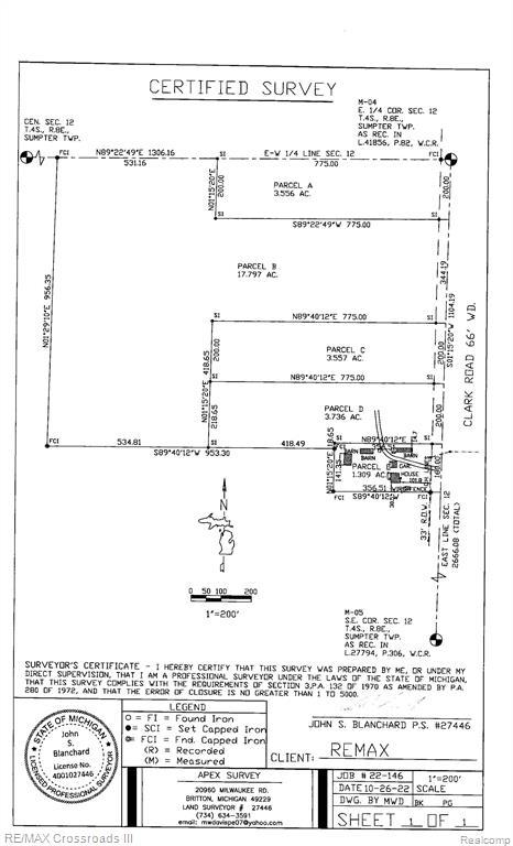 000 Clark Rd, Belleville, MI 48111