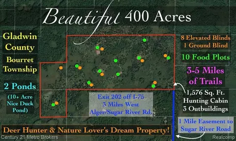0 Sugar River Rd, Alger, MI 48610
