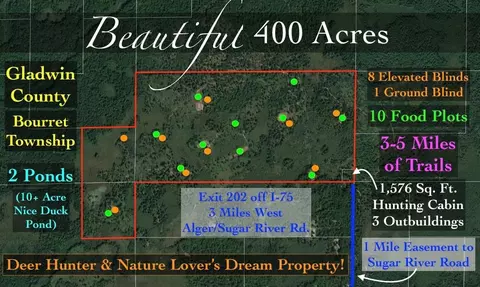 0 Sugar River Rd, Bourret, MI 48610