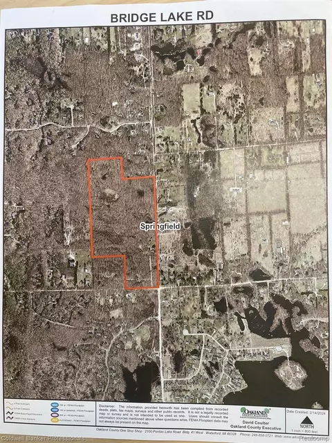 Parcel D N Bridge Lake Rd, Springfield, MI 48348