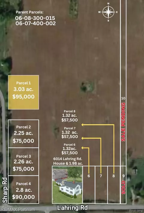Parcel 1 Sharp Rd, Linden, MI 48451