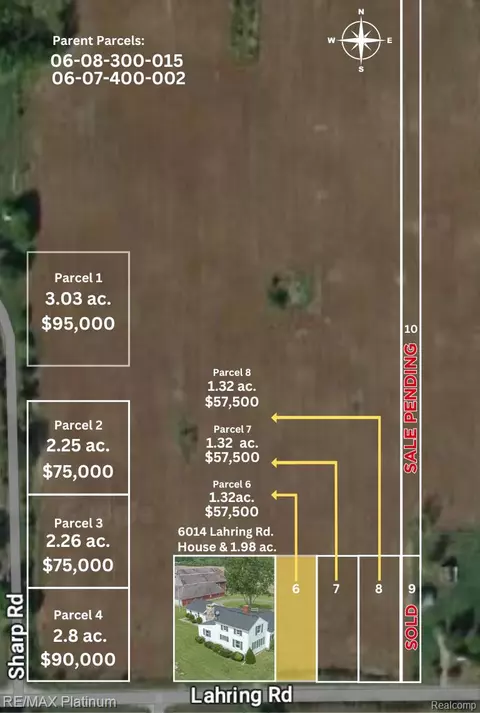 Parcel 6 Lahring Rd, Linden, MI 48451