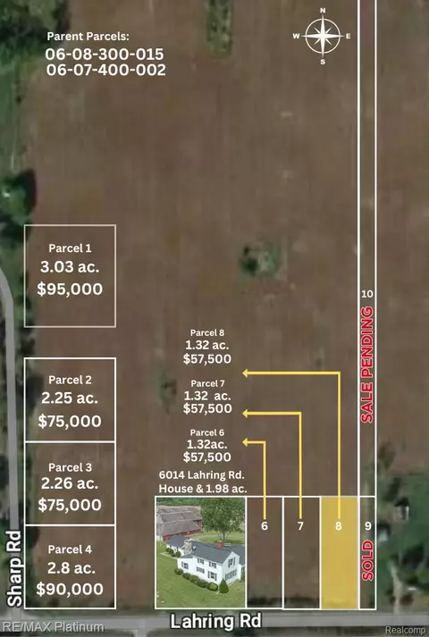 Parcel 8 Lahring Rd, Linden, MI 48451