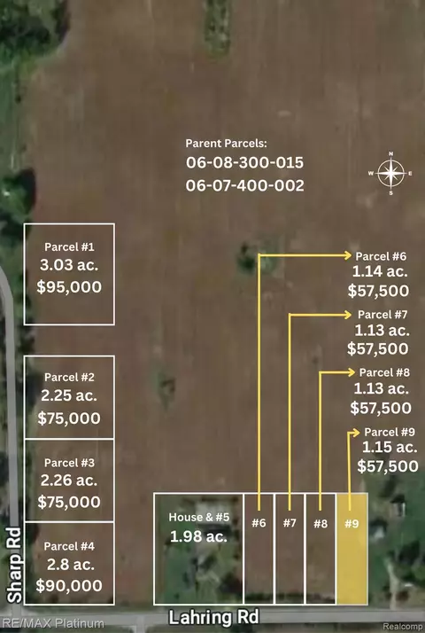 Parcel 9 Lahring Rd, Linden, MI 48451