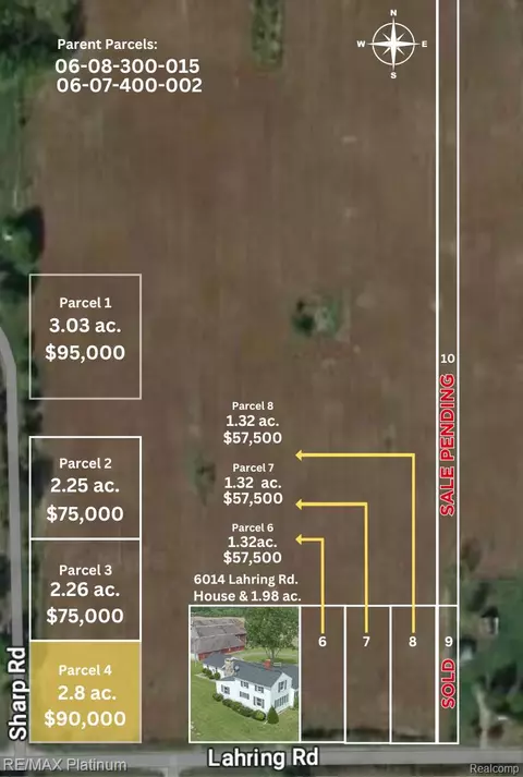 Parcel 4 Sharp Rd, Linden, MI 48451