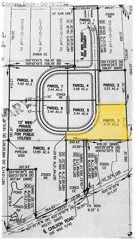 Lot 3 Misty Meadow Road, Howell, MI 48843