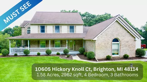 10605 Hickory Knl, Brighton, MI 48114