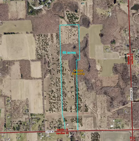 lot1 Clyde Rd, Oceola, MI 48855