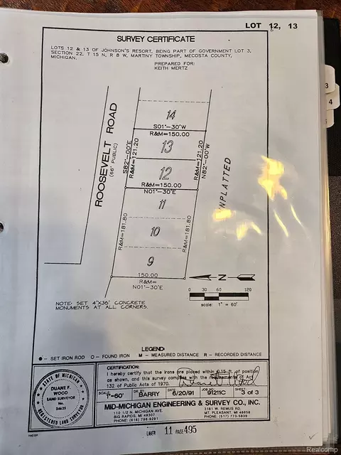 N/a Roosevelt Rd, Martiny, MI 49507