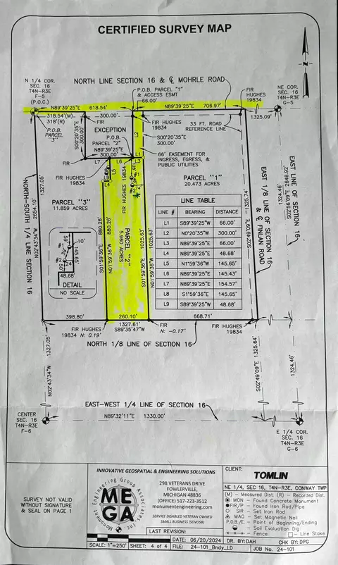 Vl Parcel 2 Mohrle Rd, Conway, MI 48836