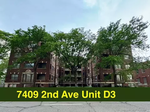7409 2nd Ave 20 D3 Ave #20, Detroit, MI 48202