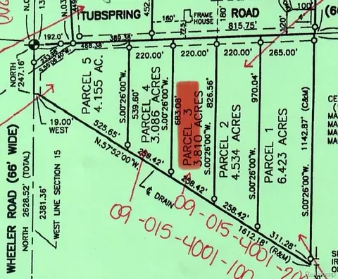 Parcel 3 Tubspring Road, Berlin, MI 48002