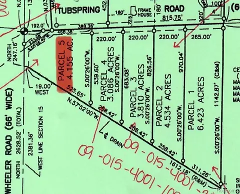 Parcel 5 Tubspring Road, Berlin, MI 48002