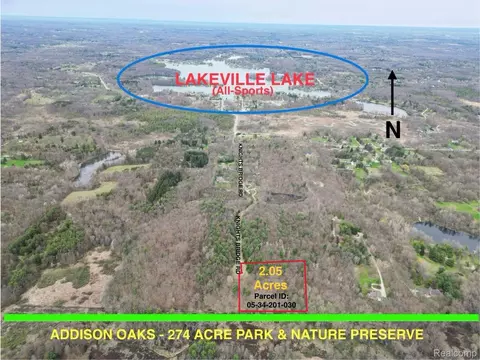 2 05 Acres Vl - Knights Bridge Rd, Addison, MI 48367