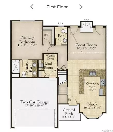 Floorplan - 20776 Burn Dr, Macomb, MI 48044 photo 1 of 2