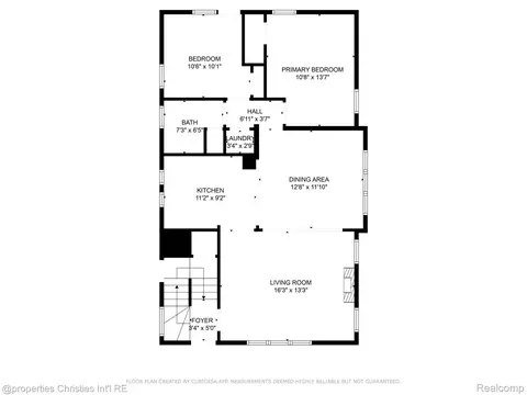 Floorplan - 4373 Balfour Rd, Detroit, MI 48224 photo 1 of 3